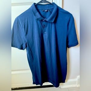 ASOS Navy Blue Polo Sz. L